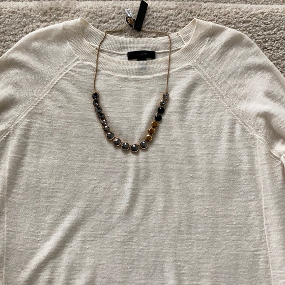 J. Crew Linen Blend Lightweight Sweater - Picture 3 of 6